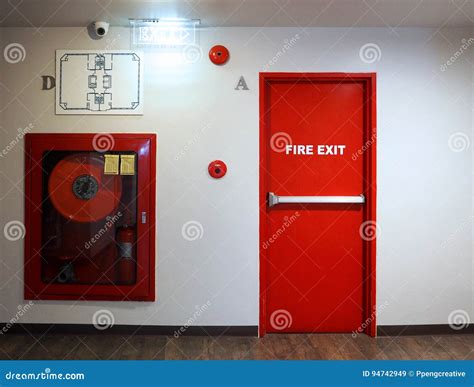 red metal emergency gate box|gate depot emergency doors.